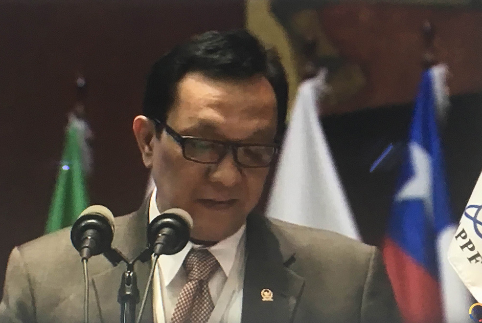 VIDEO: Pidato dalam sidang APPF di Ecuador, Amerika Latin