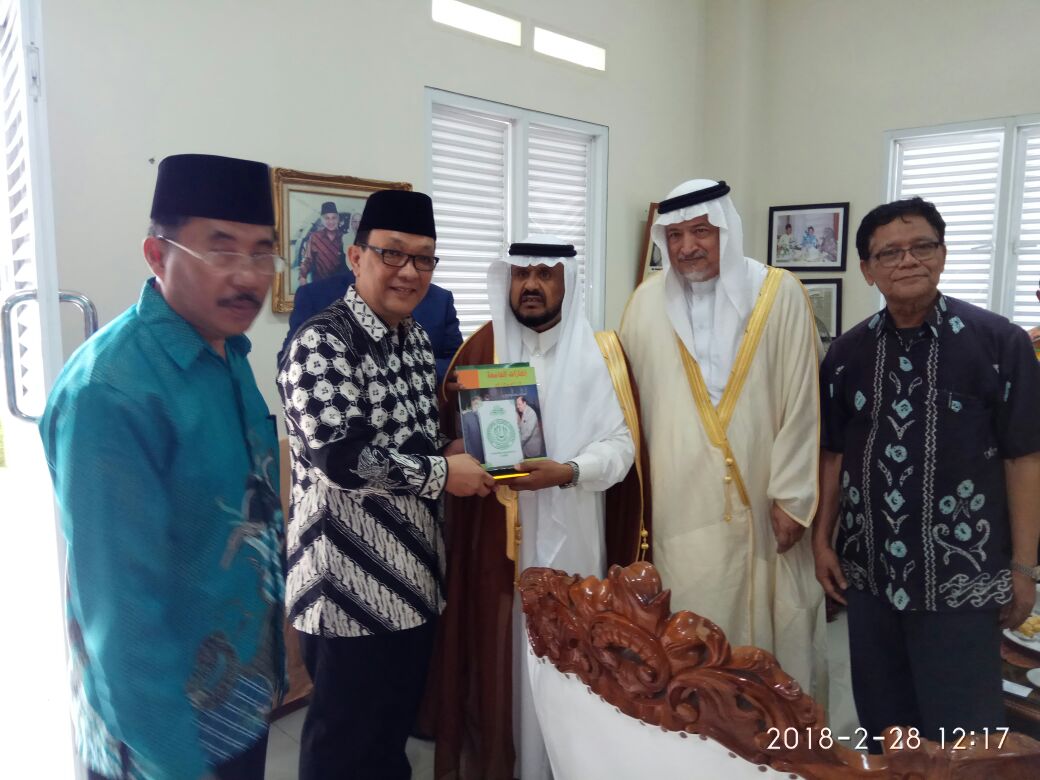 Kunjungan dari Delegasi Arab saudi ke Pesantren Khusus Yatim As-Syafi’iyah