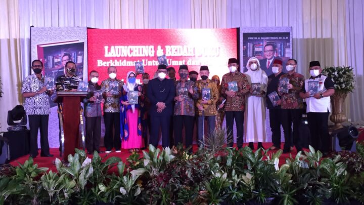 Prof. Dr. H. Dailami Firdaus, SH., LL.M Luncurkan Buku ‘Berkhidmat untuk Umat dan Bangsa’