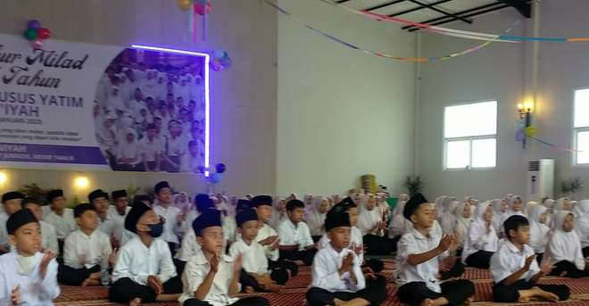 Tasyakur Milad ke 45 Pesantren Khusus Yatim As-Syafiiyah