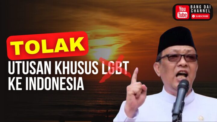 Prof Dr Dailami Firdaus Menolak Tegas Rencana Kehadiran Utusan Khusus Amerika Serikat Di Bidang Memajukan HAM Kelompok LGBTQI+ Jessica Stern di Indonesia