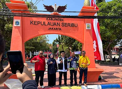 Senator DKI Dailami Firdaus Beri Bantuan Asistensi Rehabilitasi Sosial di Pulau Seribu