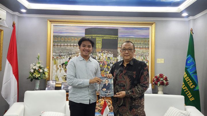 Menerima Silaturahmi Azka Rasyad Ketua BEM Universitas Brawijaya Malang